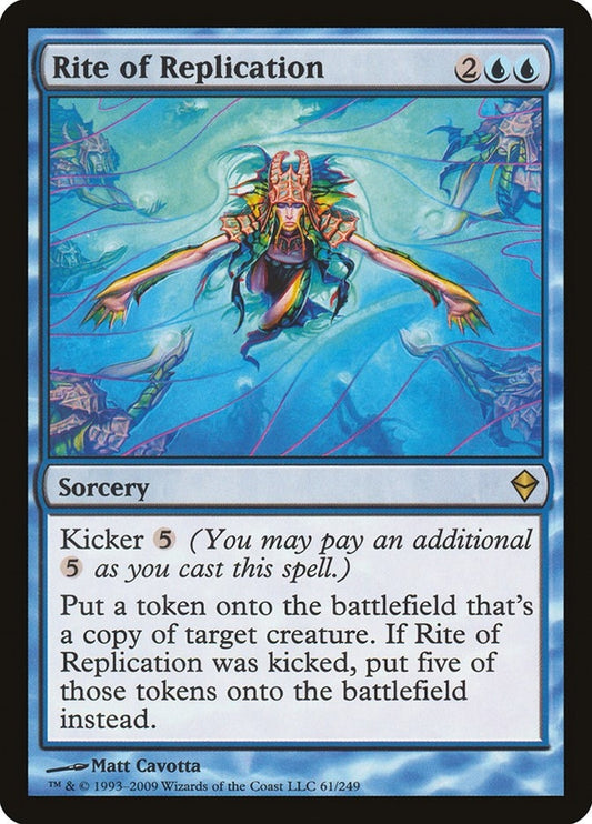Image for Rite of Replication (61) - Magic: The Gathering