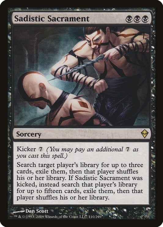 Image for Sadistic Sacrament (110) - Magic: The Gathering