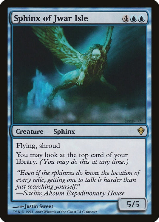 Image for Sphinx of Jwar Isle (68) - Magic: The Gathering