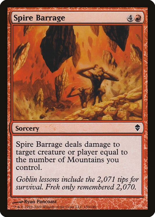 Image for Spire Barrage (150) - Magic: The Gathering