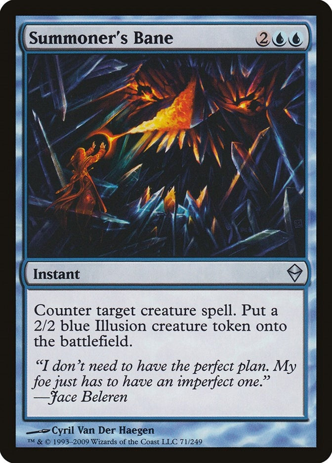 Image for Summoner's Bane (71) - Magic: The Gathering