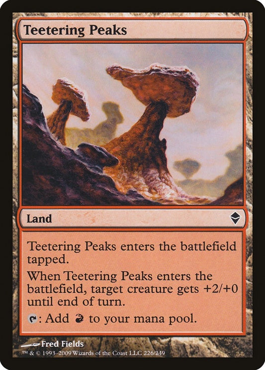 Image for Teetering Peaks (226) - Magic: The Gathering