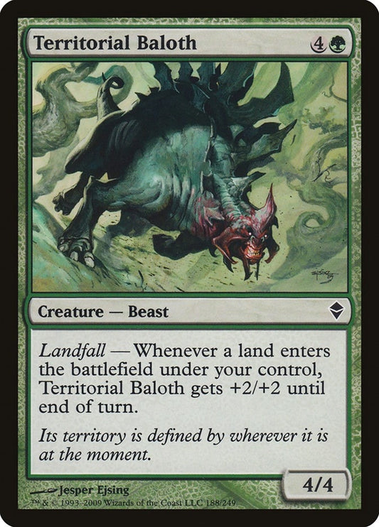 Image for Territorial Baloth (188) - Magic: The Gathering