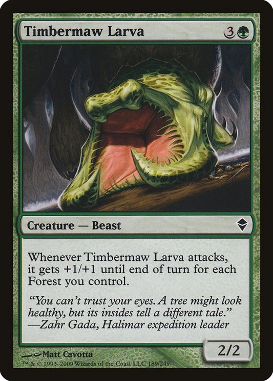 Image for Timbermaw Larva (189) - Magic: The Gathering