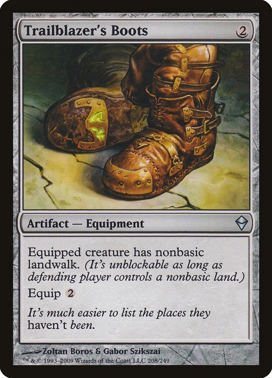 Image for Trailblazer's Boots (208) - Magic: The Gathering