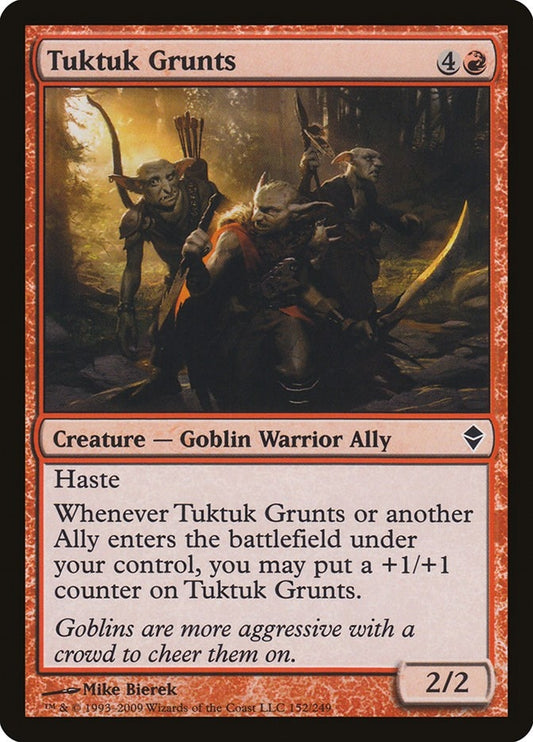 Image for Tuktuk Grunts (152) - Magic: The Gathering