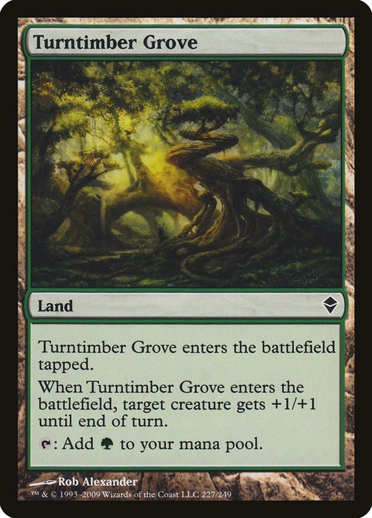 Image for Turntimber Grove (227) - Magic: The Gathering