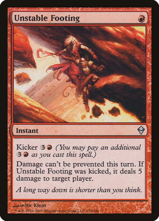 Image for Unstable Footing (153) - Magic: The Gathering