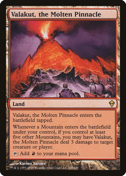 Image for Valakut, the Molten Pinnacle (228) - Magic: The Gathering