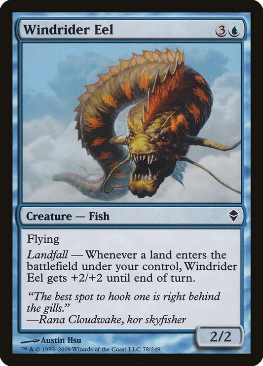 Image for Windrider Eel (78) - Magic: The Gathering