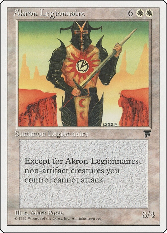 Image for Akron Legionnaire - Magic: The Gathering