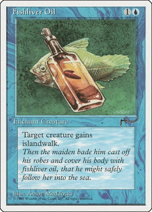 Image for Fishliver Oil - Magic: The Gathering