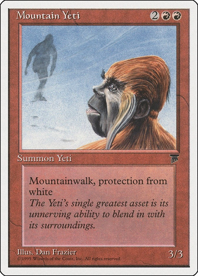 Image for Mountain Yeti - Magic: The Gathering