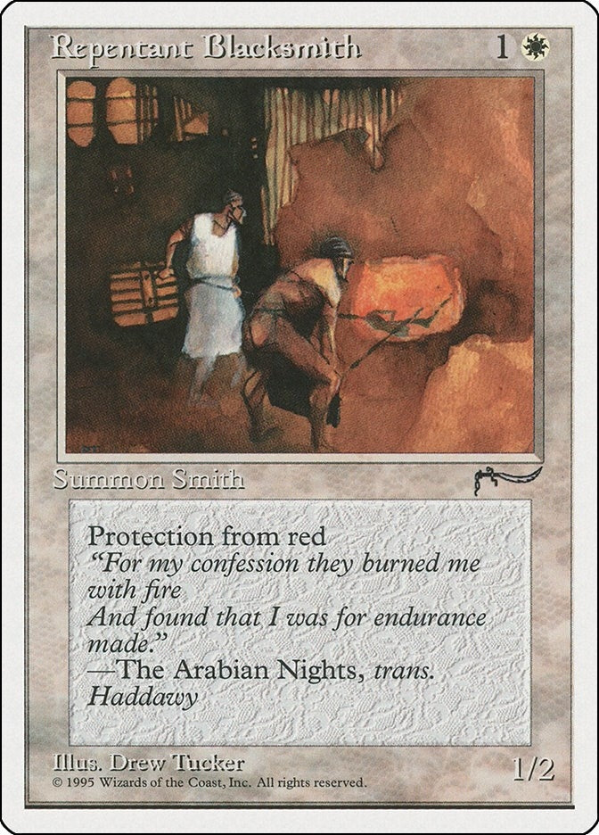 Image for Repentant Blacksmith - Magic: The Gathering
