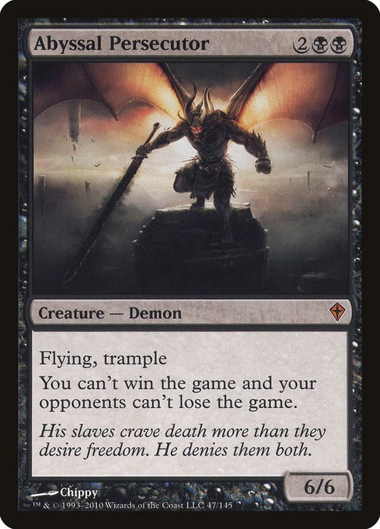 Image for Abyssal Persecutor (47) - Magic: The Gathering