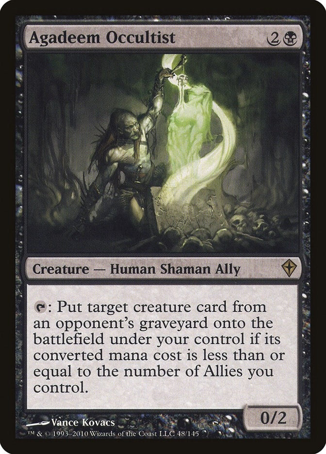 Image for Agadeem Occultist (48) - Magic: The Gathering