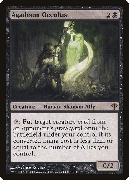 Image for Agadeem Occultist (48) - Magic: The Gathering