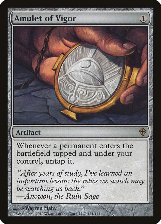 Image for Amulet of Vigor (121) - Magic: The Gathering