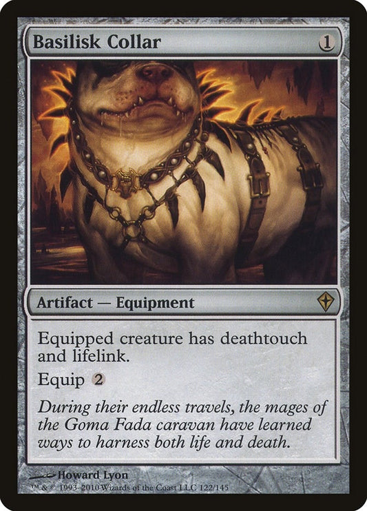 Image for Basilisk Collar (122) - Magic: The Gathering