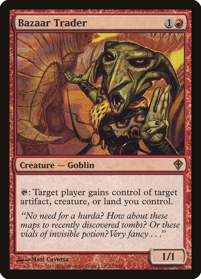 Image for Bazaar Trader (72) - Magic: The Gathering