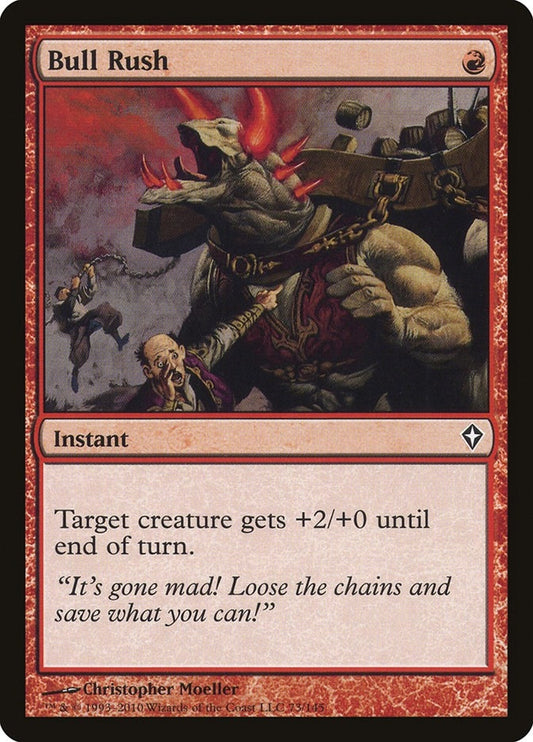 Image for Bull Rush (73) - Magic: The Gathering