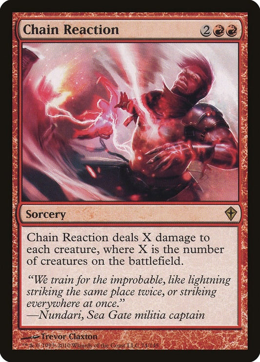 Image for Chain Reaction (74) - Magic: The Gathering