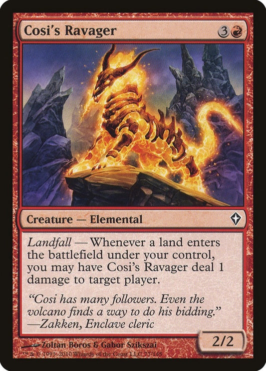 Image for Cosi's Ravager (77) - Magic: The Gathering