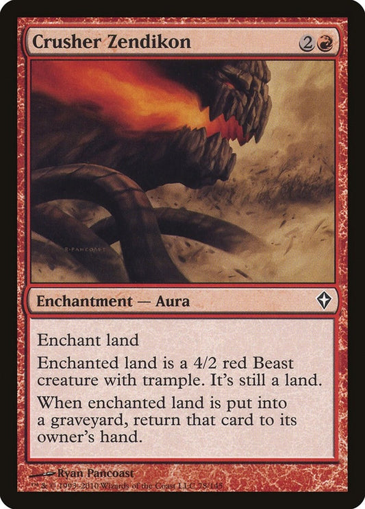 Image for Crusher Zendikon (78) - Magic: The Gathering