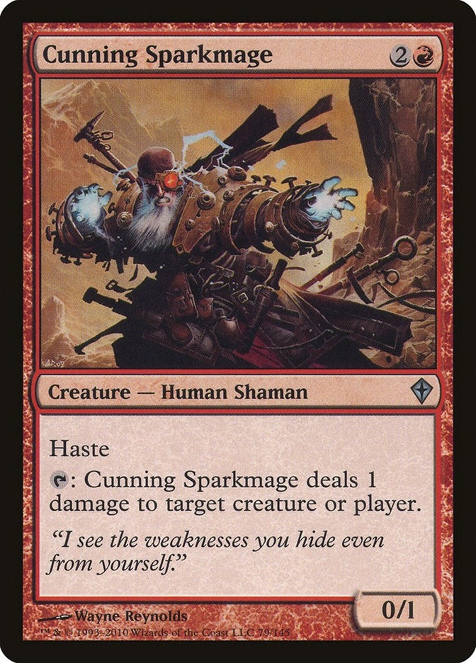 Image for Cunning Sparkmage (79) - Magic: The Gathering