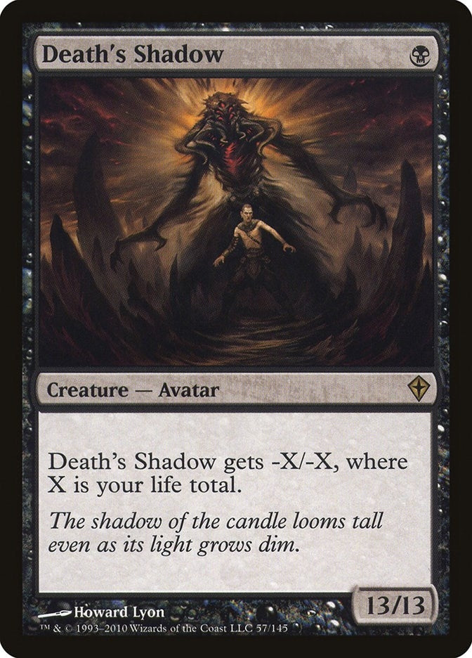 Image for Death's Shadow (57) - Magic: The Gathering