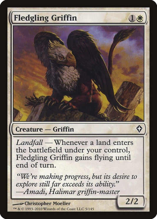 Image for Fledgling Griffin (5) - Magic: The Gathering