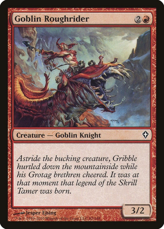 Image for Goblin Roughrider (82) - Magic: The Gathering