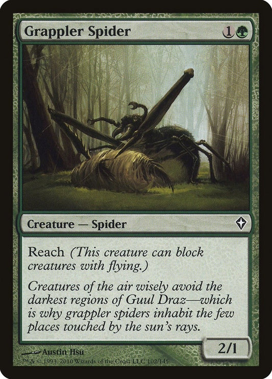 Image for Grappler Spider (102) - Magic: The Gathering
