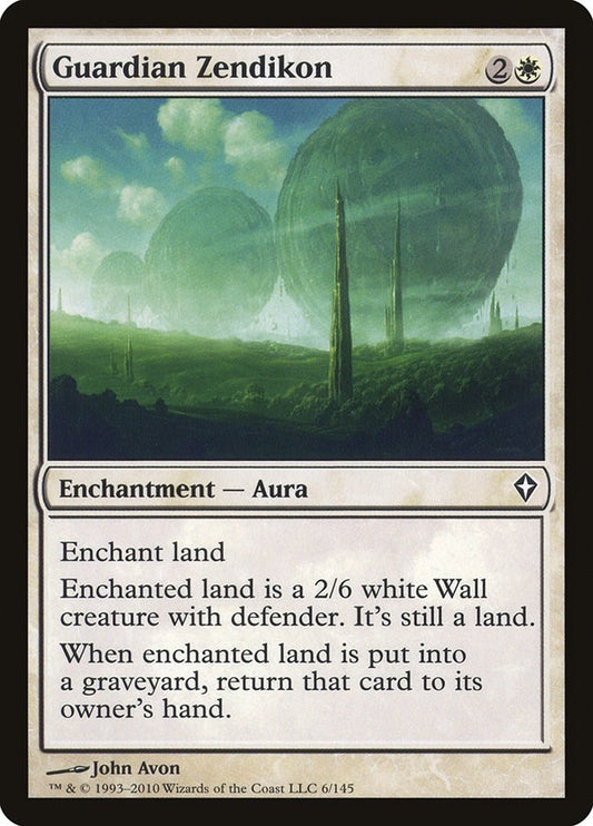 Image for Guardian Zendikon (6) - Magic: The Gathering