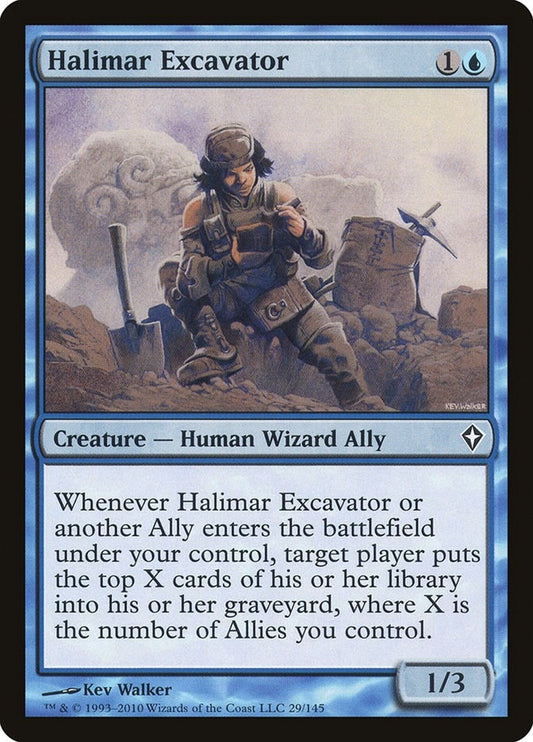 Image for Halimar Excavator (29) - Magic: The Gathering
