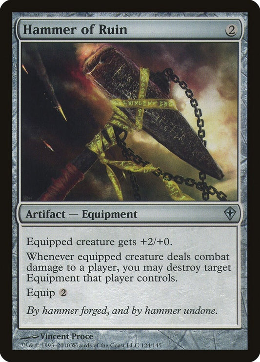 Image for Hammer of Ruin (124) - Magic: The Gathering