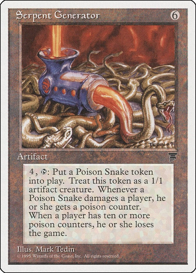 Image for Serpent Generator - Magic: The Gathering