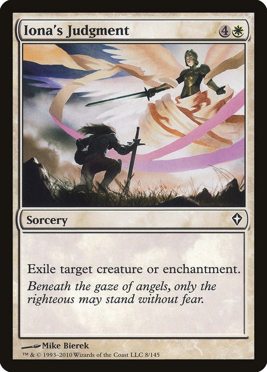 Image for Iona's Judgment (8) - Magic: The Gathering