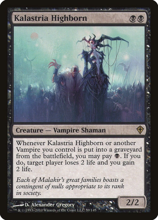 Image for Kalastria Highborn (59) - Magic: The Gathering