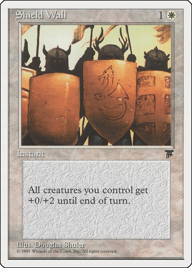 Image for Shield Wall - Magic: The Gathering