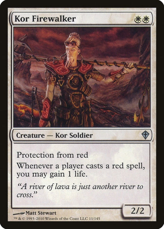 Image for Kor Firewalker (11) - Magic: The Gathering