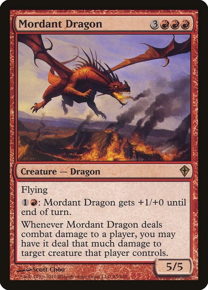 Image for Mordant Dragon (85) - Magic: The Gathering