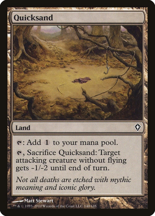Image for Quicksand (140) - Magic: The Gathering