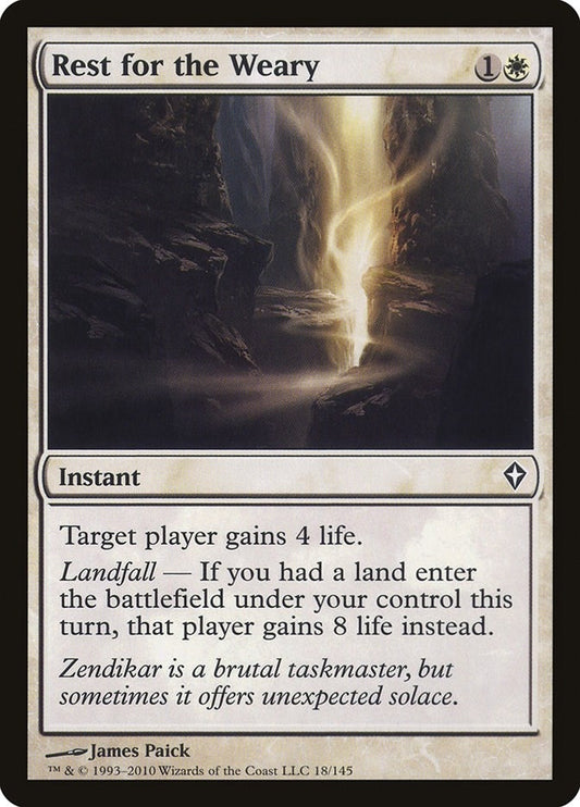 Image for Rest for the Weary (18) - Magic: The Gathering