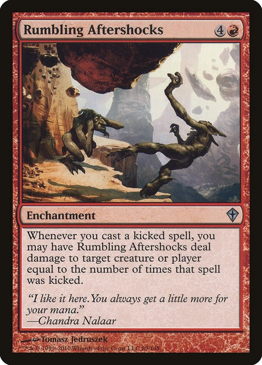 Image for Rumbling Aftershocks (89) - Magic: The Gathering