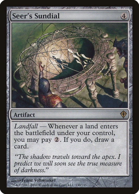 Image for Seer's Sundial (130) - Magic: The Gathering