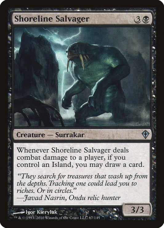 Image for Shoreline Salvager (67) - Magic: The Gathering