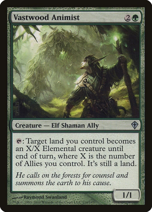 Image for Vastwood Animist (116) - Magic: The Gathering