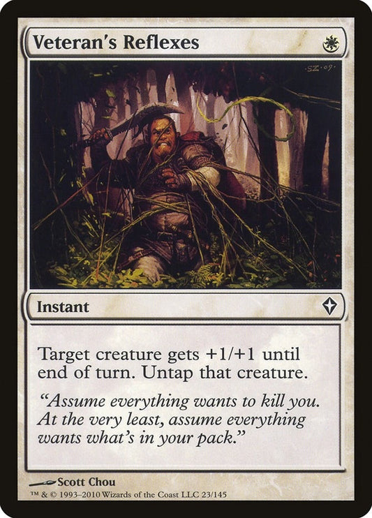 Image for Veteran's Reflexes (23) - Magic: The Gathering