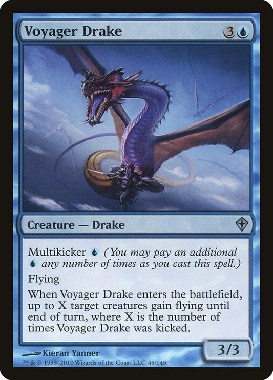 Image for Voyager Drake (45) - Magic: The Gathering
